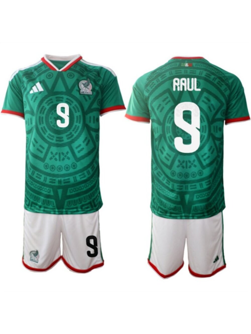 Raul Jimenez Green 2026 WC Soccer Jersey Suit